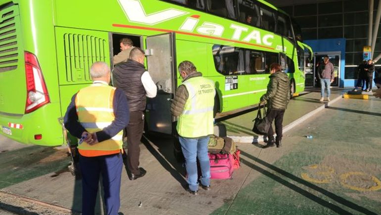 Controles en la ETON por el Operativo Nieve. Controles en la ETON por el Operativo Nieve.