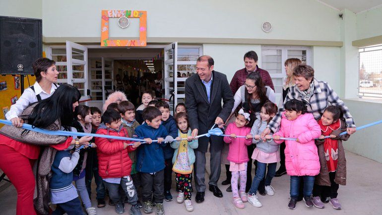 Cumelén está de estreno: inauguran obras del Jardín 58