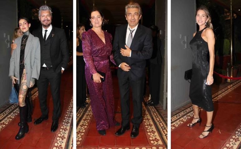 Marcelo y Cande Tinelli; Ricardo Darín y su mujer Florencia Bas; y la ex modelo Andrea Bursten fueron algunos de los invitados famosos.