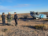 El siniestro ocurrió en la Ruta 51 a la altura del kilómetro 15.