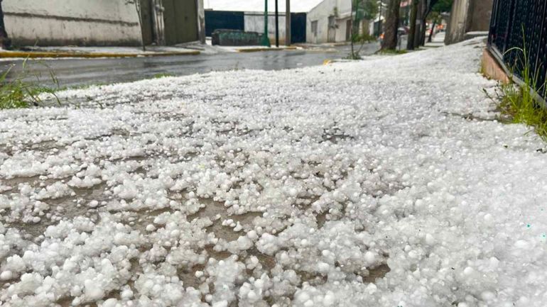 El alerta amarilla apunta también a zonas con caída de granizo. El alerta amarilla apunta también a zonas con caída de granizo.