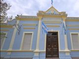 La Casa de Gobierno de Chubut, en Rawson.