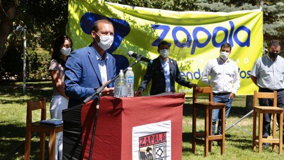 Gutiérrez encabezó el lanzamiento del Plan + Futuro de Zapala