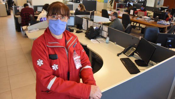 La enfermera del SIEN que combate la pandemia con el 0800