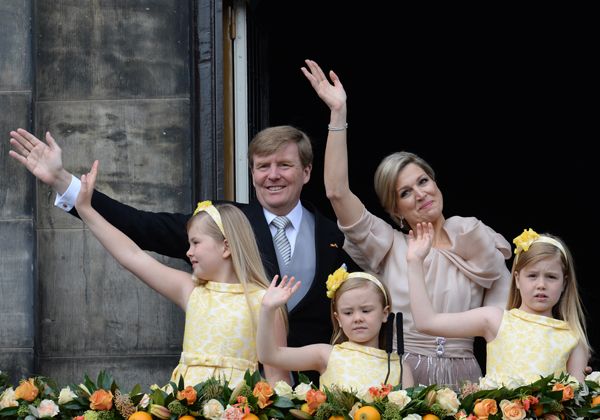 Guillermo y Máxima, flamantes reyes de los Países Bajos