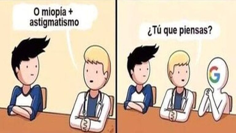 Buscó información e Internet y se deprimió. Buscó información e Internet y se deprimió.