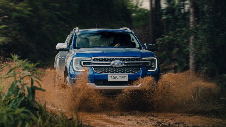 Ford Ranger, una pickup ideal para hacer off-road. Ford Ranger, una pickup ideal para hacer off-road.