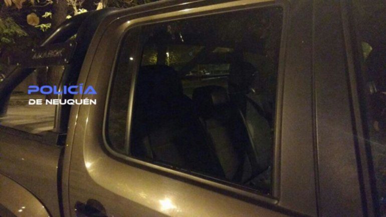 Rompieron la ventanilla de una camioneta pero no se robaron nada