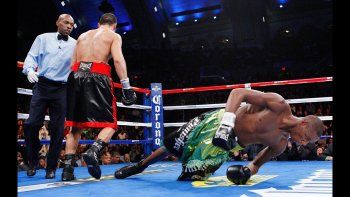 Uno de los nocaut más impresionante, ante Williams. Uno de los nocaut más impresionante, ante Williams.