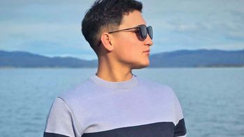 Franco Alfonzo, de Ushuaia. Franco Alfonzo, de Ushuaia.