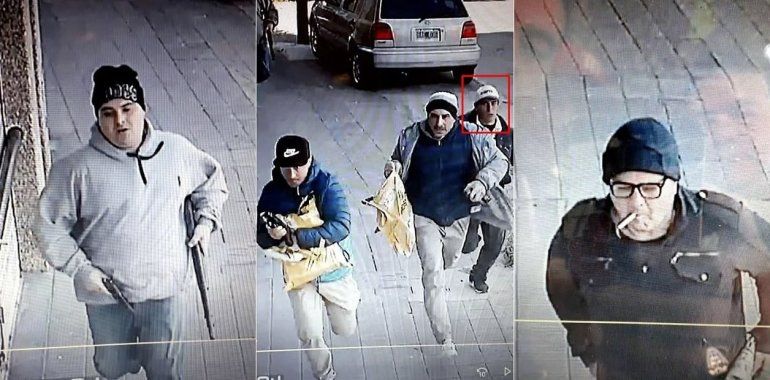 Cayó uno de los cuatro ladrones del blindado