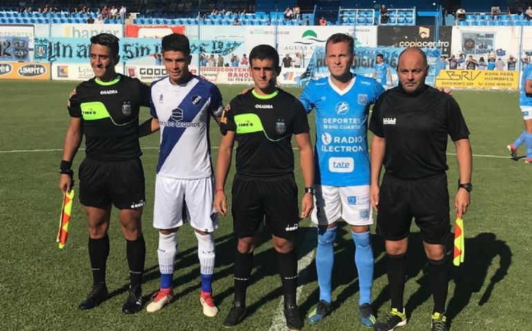 Lucas Novelli Sanz tiene pocas fotos recientes en los medios. Esta es en un partido entre Estudiantes de Río Cuarto y Alvarado.&nbsp;