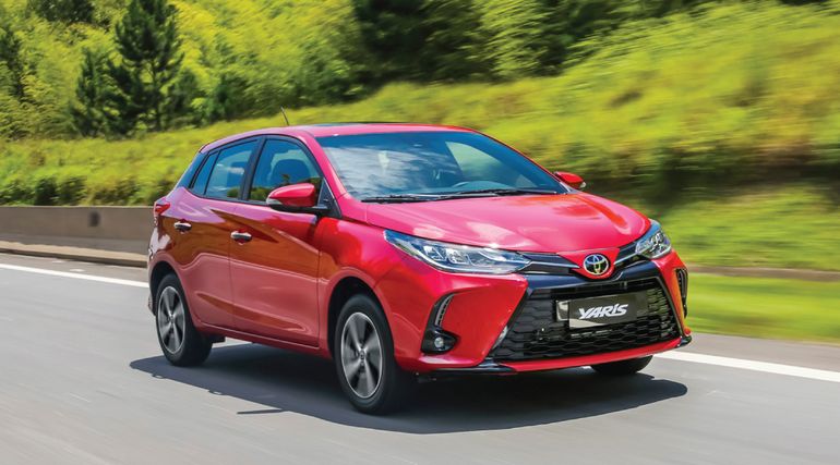 Aunque no le alcanzó para mantenerse como el más patentado, el Toyota Yaris ayudó a que la marca japonesa sea la mayor vendedora del mes en Argentina. Aunque no le alcanzó para mantenerse como el más patentado, el Toyota Yaris ayudó a que la marca japonesa sea la mayor vendedora del mes en Argentina.