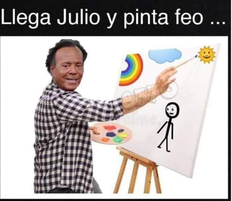 Llegó julio y los memes de Iglesias no se hicieron esperar