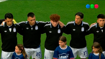 Los jugadores de la Selección Argentina no entendían qué sucedía. Los jugadores de la Selección Argentina no entendían qué sucedía.