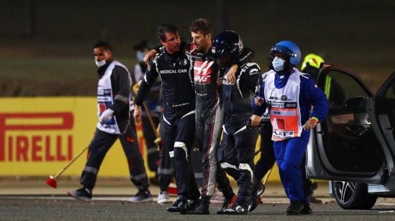 Romain Grosjean manifestó sus sensaciones luego del tremendo accidente que sufrió en el arranque del Gran Premio de Bahréin de Fórmula 1.