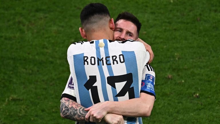 El Cuti Romero y Messi El Cuti Romero y Messi
