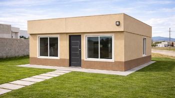 El modelo de la casa que se sorteará en la Fiesta de la Confluencia. El modelo de la casa que se sorteará en la Fiesta de la Confluencia.