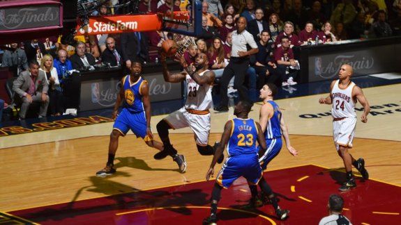 cleveland reacciono y arrollo a golden state en la final