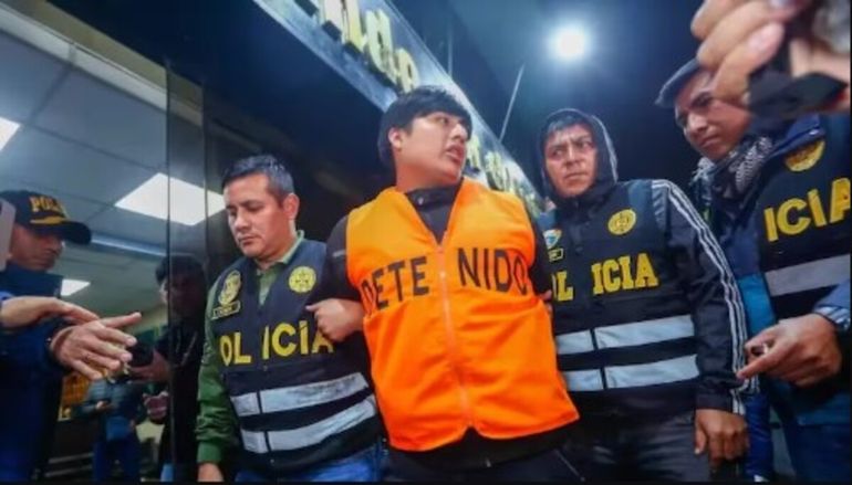 El jefe policial indicó que hasta el momento de su detención