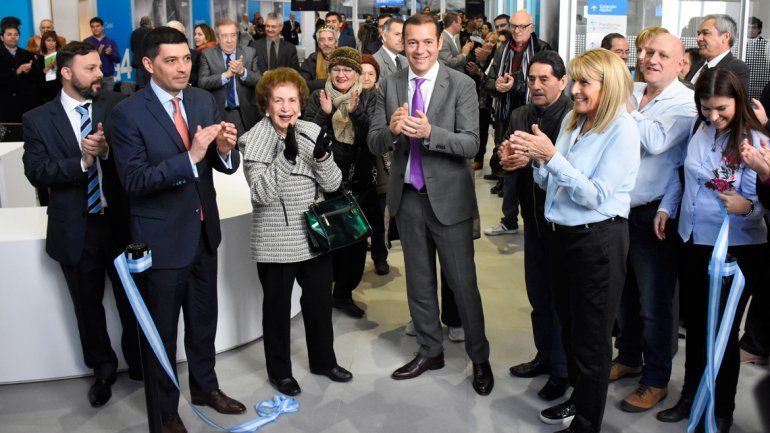 El BPN inauguró dos sedes en pleno centro de la ciudad