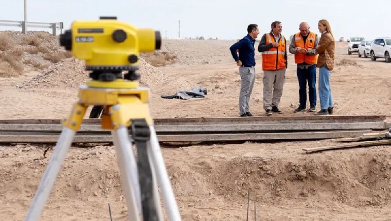 El avance de la Ruta 67. La duplicación esta en marcha.