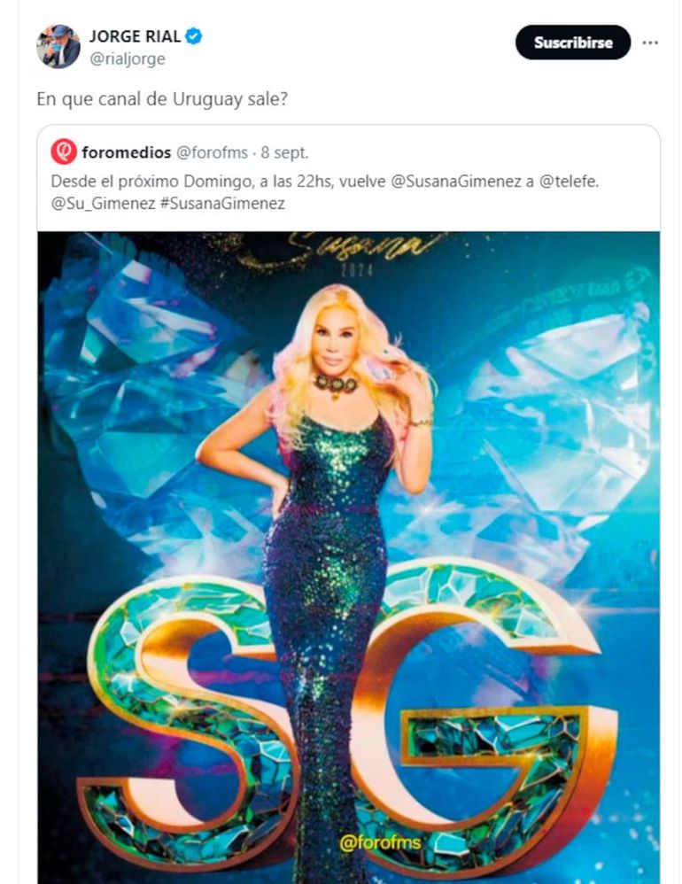 El posteo de Jorge Rial El posteo de Jorge Rial