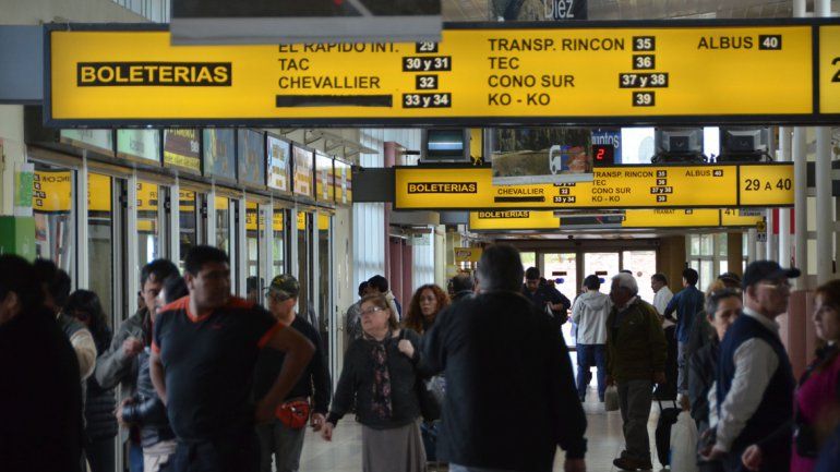 La cordillera, el principal destino de quienes se van de vacaciones en colectivo