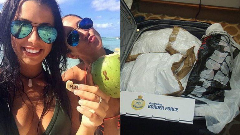 Disfrutaron del sol y las playas. Cayeron en Sídney con 95 kg de cocaína.