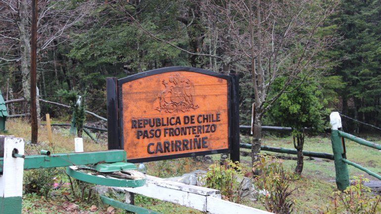 Habilitaron el paso Carirriñe para cruzar a Chile