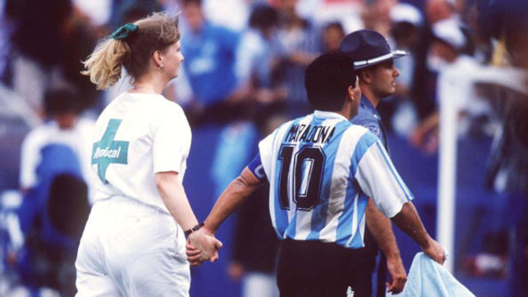 La historia secreta del doping de Maradona en Estados Unidos 1994