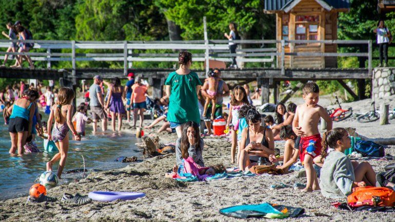 En La Angostura están felices por la alta ocupación