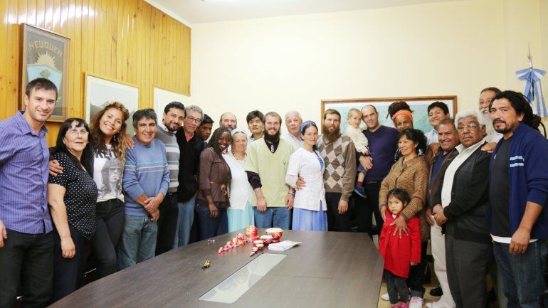 Los miembros de las colectividades