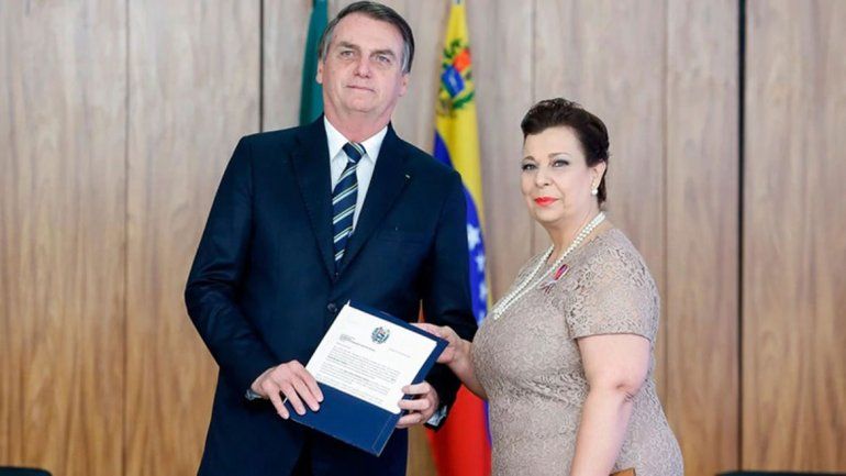 Brasil acepta a la embajadora que envía Guaidó