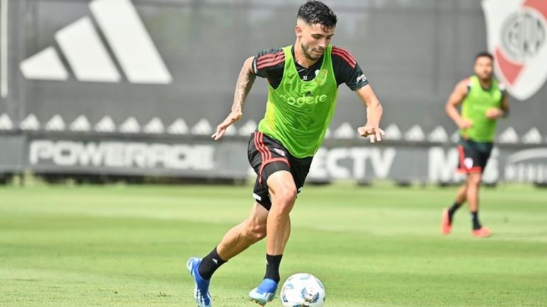 Simón el nuevo lesionado de River Simón el nuevo lesionado de River