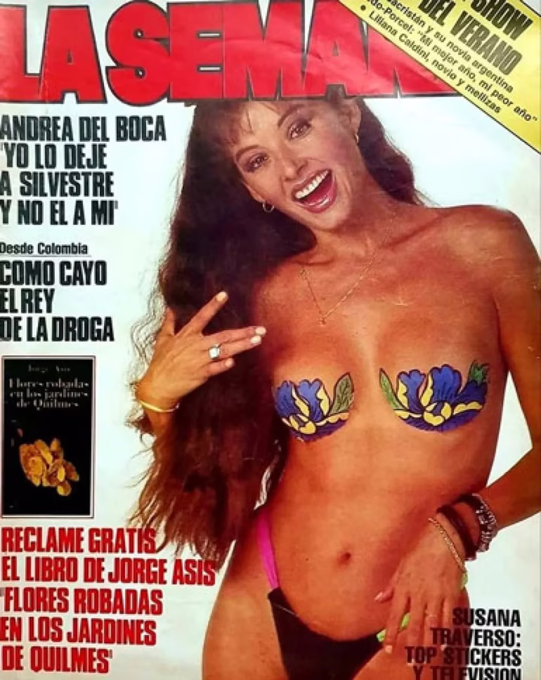 Así está hoy Susana Traverso, la vedette de los 80 que se fue de los medios