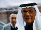 El ministro de energía de Arabia Saudita, el príncipe Abdulaziz bin Salman Al-Saud, llega a la sede de la OPEP en Viena, Austria, 6 diciembre 2019.REUTERS/Leonhard Foeger