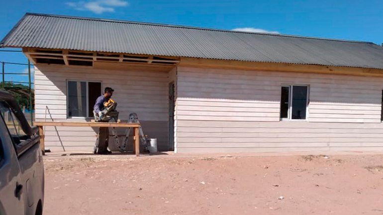 Construyen un destacamento policial en Valentina Norte Rural