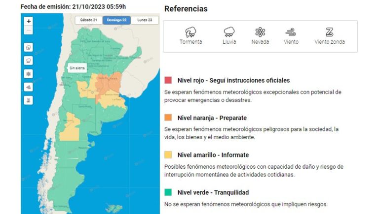 En Neuquén domingo se irá a votar con posibilidad de fuertes tormentas a lo largo de la jornada según informó el SMN. En Neuquén domingo se irá a votar con posibilidad de fuertes tormentas a lo largo de la jornada según informó el SMN.