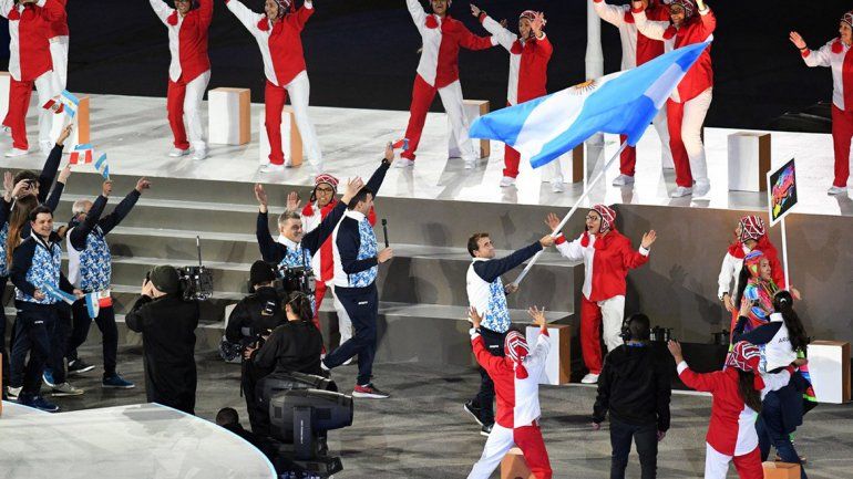 Los Juegos se abrieron con una colorida ceremonia