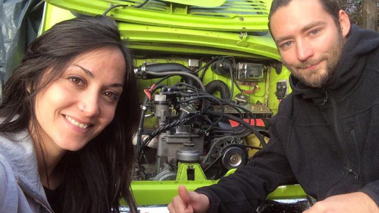 Jimena Melcon y Rodrigo Terrén