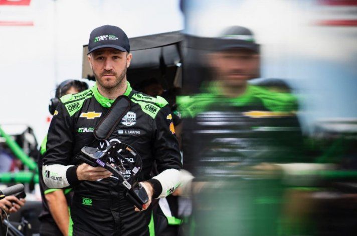 Agustín Canapino está ubicado como uno de los mejores debutantes de la IndyCar.