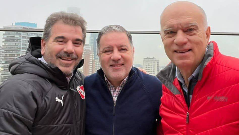 Ritondo y Grindetti acompañaron la candidatura de Doman y ahora están a cargo de Independiente.&nbsp;