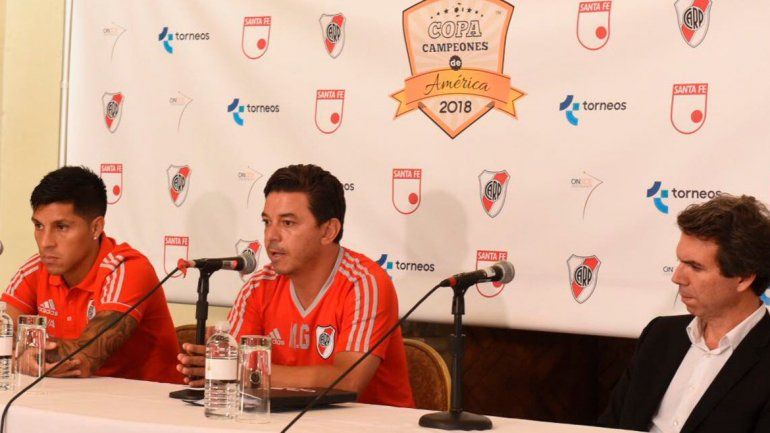 Gallardo confía en los refuerzos que llegaron al club.&nbsp;