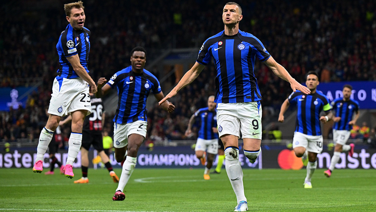 Champions League: Inter le ganó 2-0 a Milan como visitante y sueña con la final