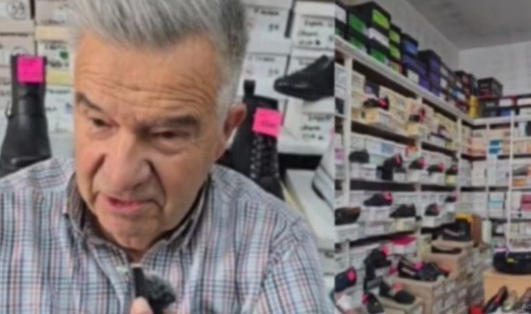 Carlos Masquelet, dueño de la Zapatería Austral de Comodoro Rivadavia. Carlos Masquelet, dueño de la Zapatería Austral de Comodoro Rivadavia.