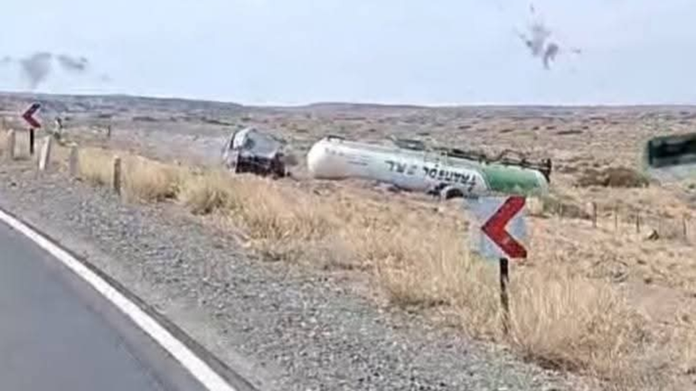 El accidente ocurrió en Ruta 237