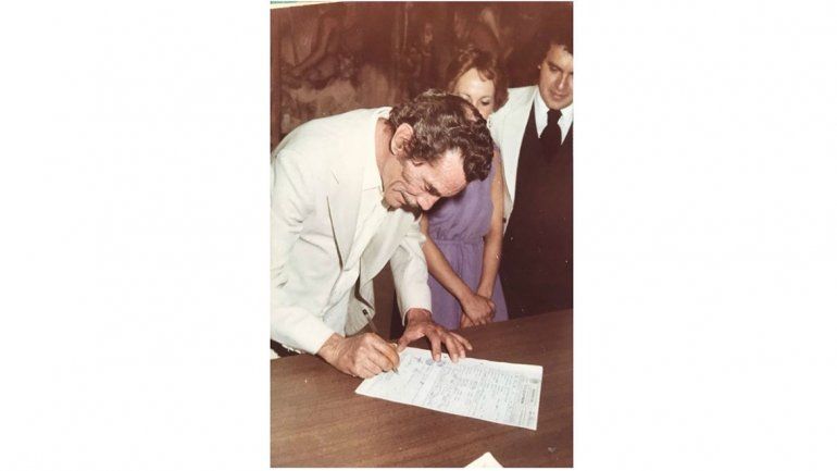 Revelaron en las redes una foto inédita del querido Don Ramón