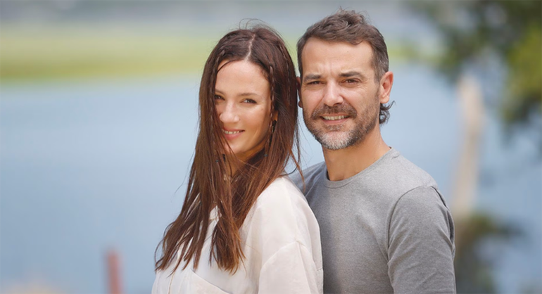Pedro Alfonso y Paula Chaves. Pedro Alfonso y Paula Chaves.