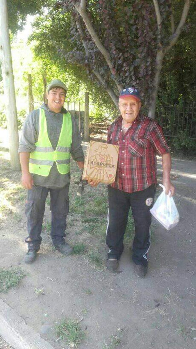 Don Tito, el ejemplar recolector de residuos de Junín de los Andes.